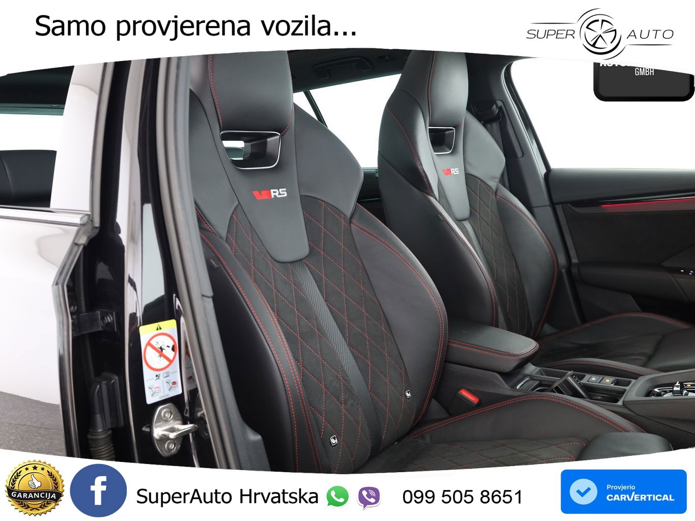 Škoda Octavia Combi RS 2.0 TSI (245 KS) DSG LED+GR SJED+ACC