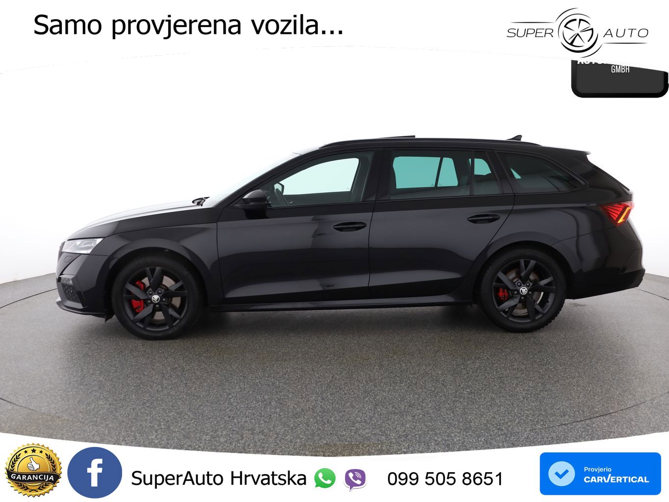 Škoda Octavia Combi RS 2.0 TSI (245 KS) DSG LED+GR SJED+ACC