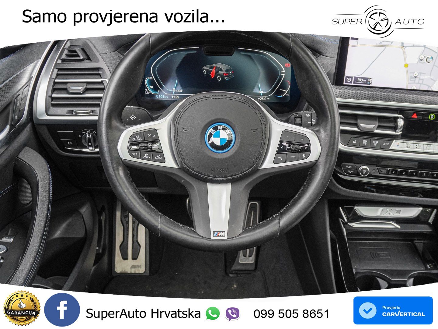 BMW iX3 80 kWh (286 KS)