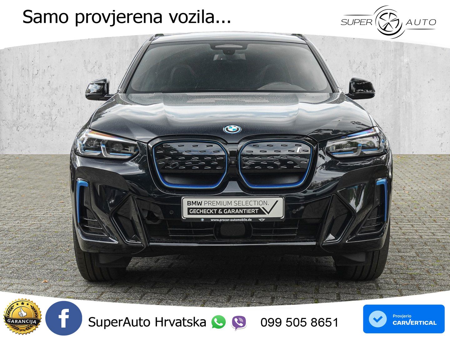 BMW iX3 80 kWh (286 KS)