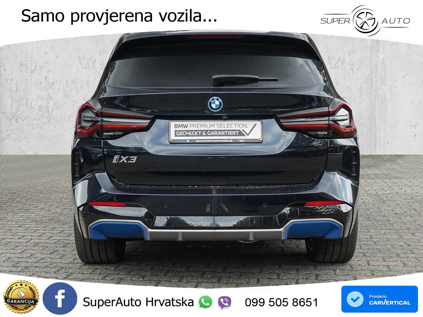 BMW iX3 80 kWh (286 KS)
