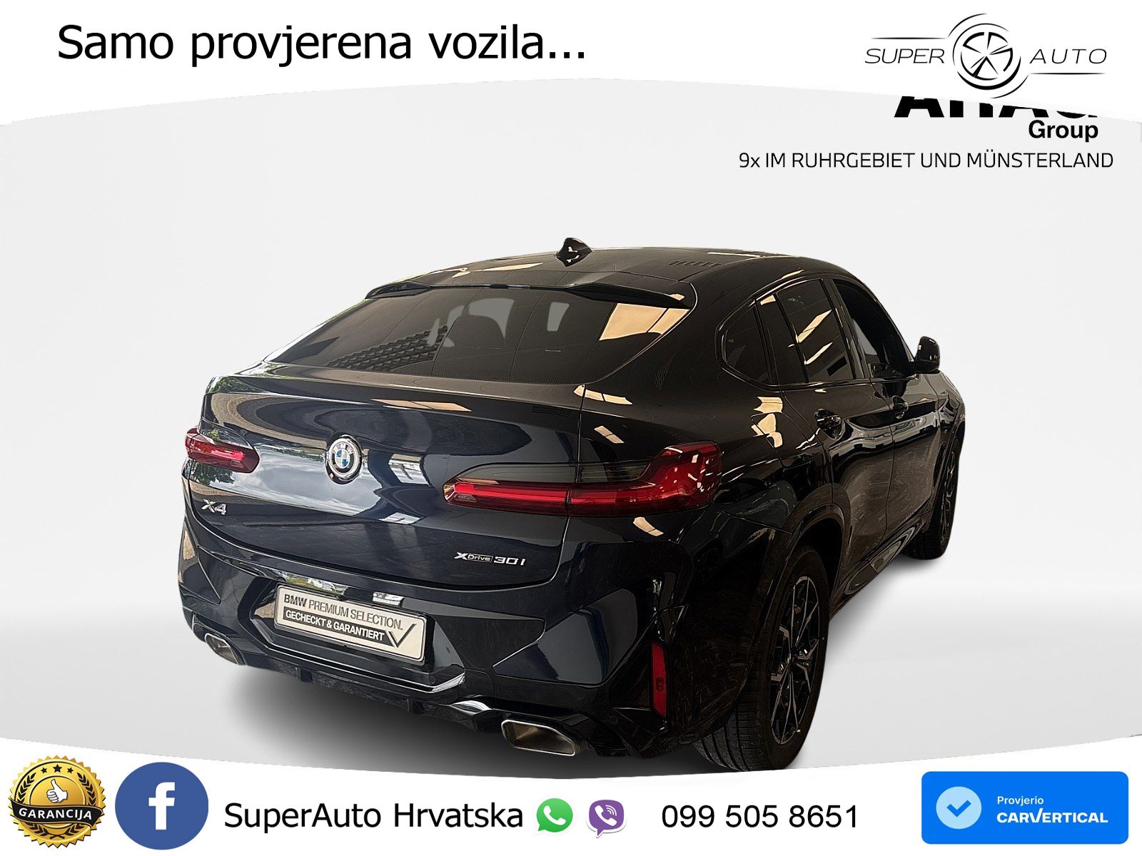 BMW X4 30i (245 KS) xDrive Steptronic M Sport