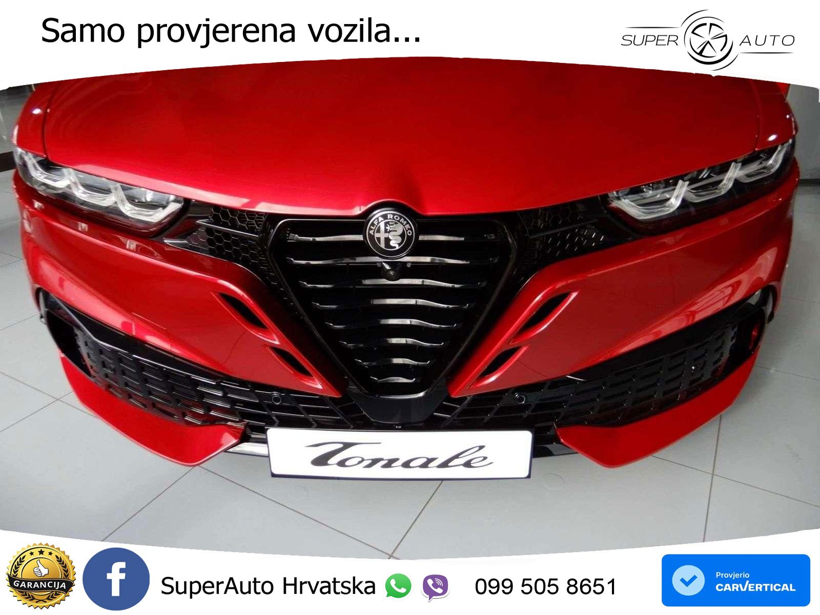 Alfa Romeo Tonale 1.5 VGT (174 KS) Hybrid TCT LED+GR SJED+ACC