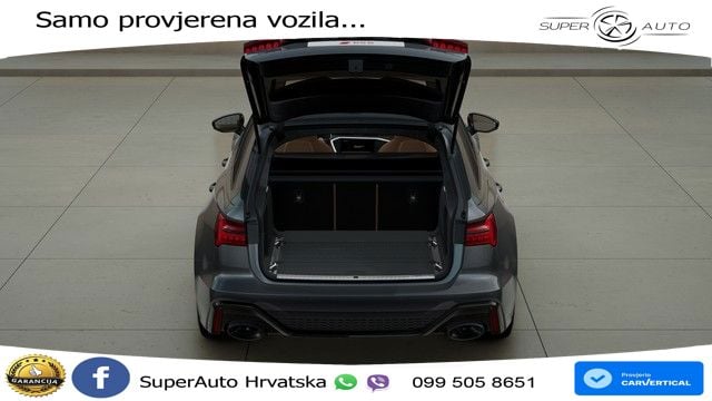 Audi RS6 Avant 4.0 TFSI V8 performance (630 KS)  quattro tiptronic LED+GR SJED+ACC