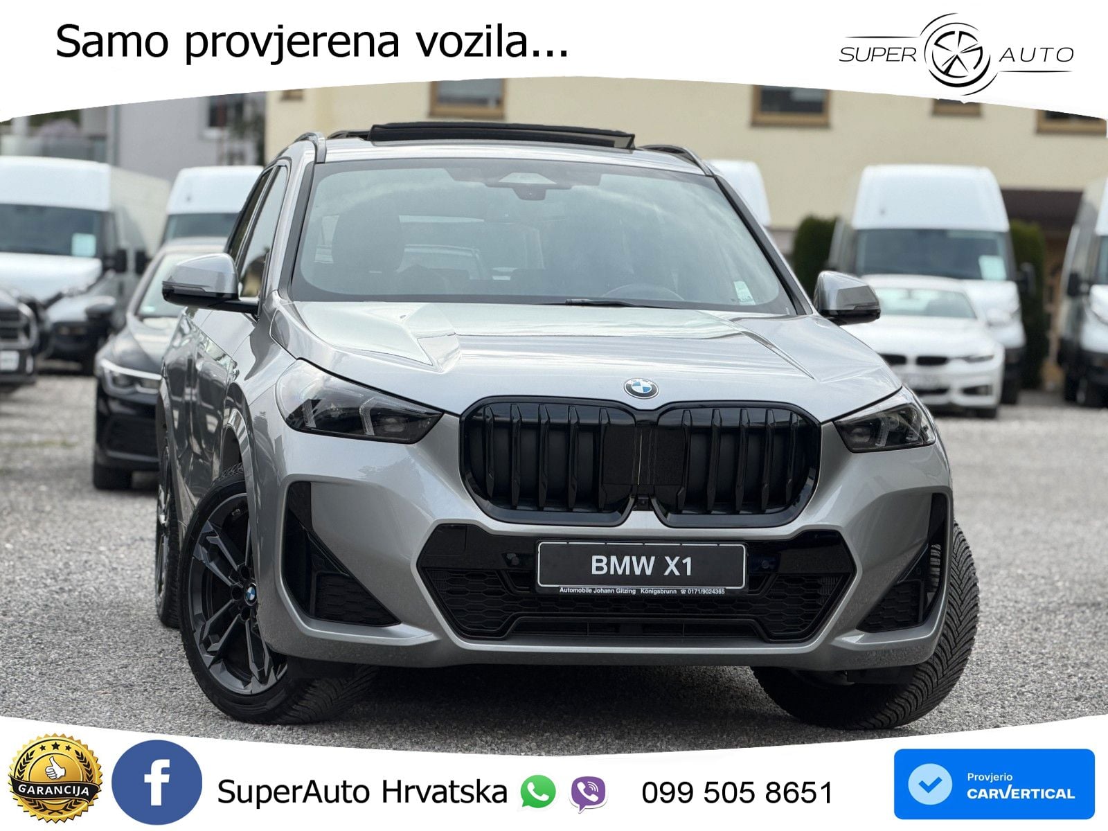 BMW X1 20i (170 KS) sDrive Steptronic M Sport LED+GR SJED+ACC