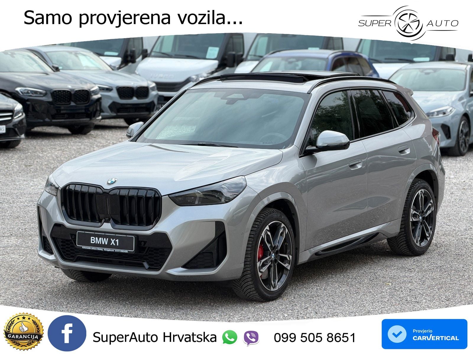 BMW X1 20i (170 KS) sDrive Steptronic M Sport LED+GR SJED+ACC