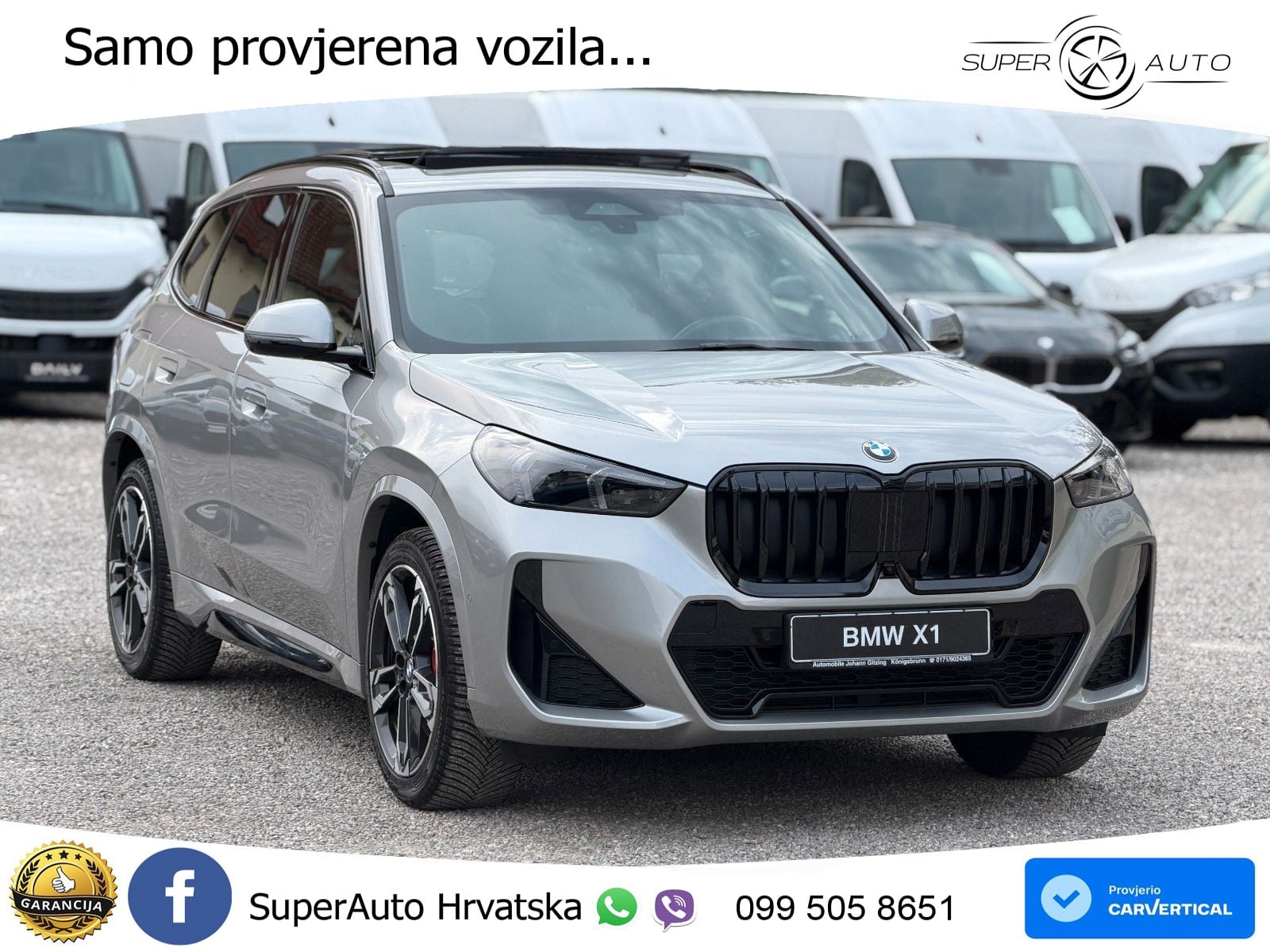 BMW X1 20i (170 KS) sDrive Steptronic M Sport LED+GR SJED+ACC