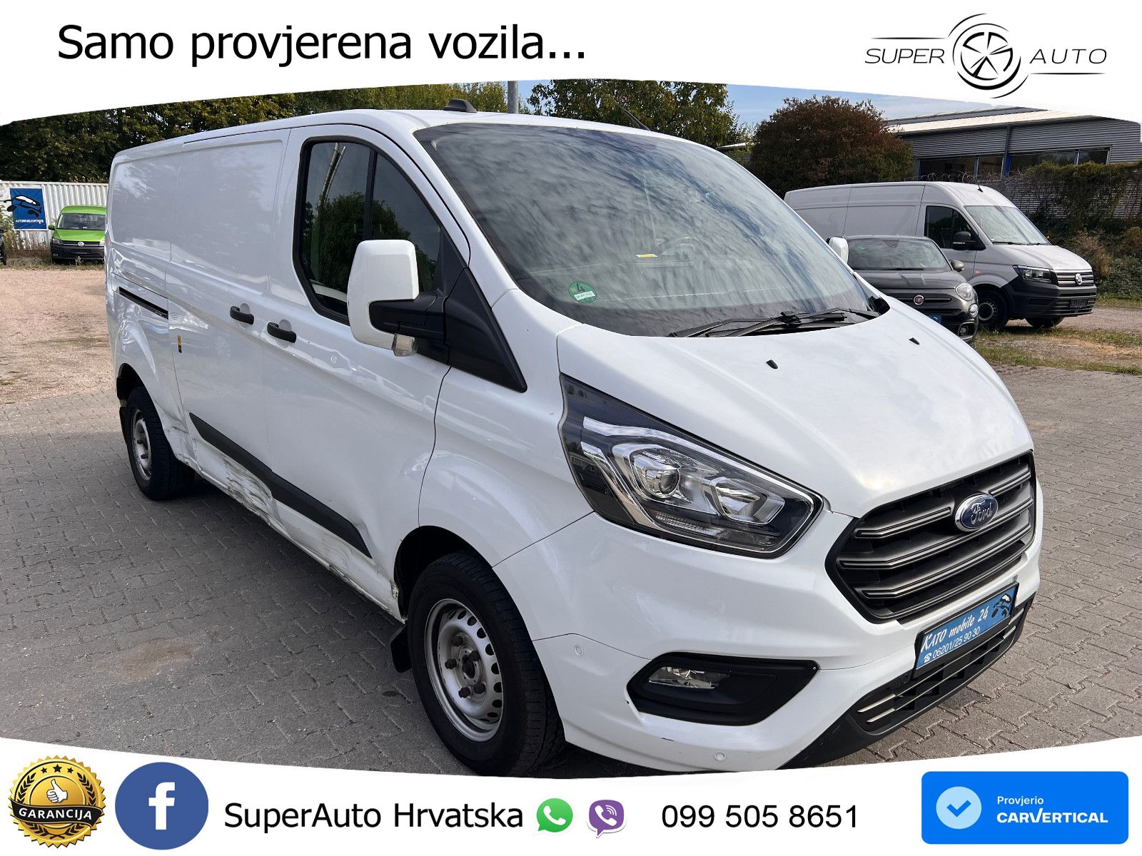 Ford Transit Custom Kasten 300 L2 Trend Kamera 105 KS