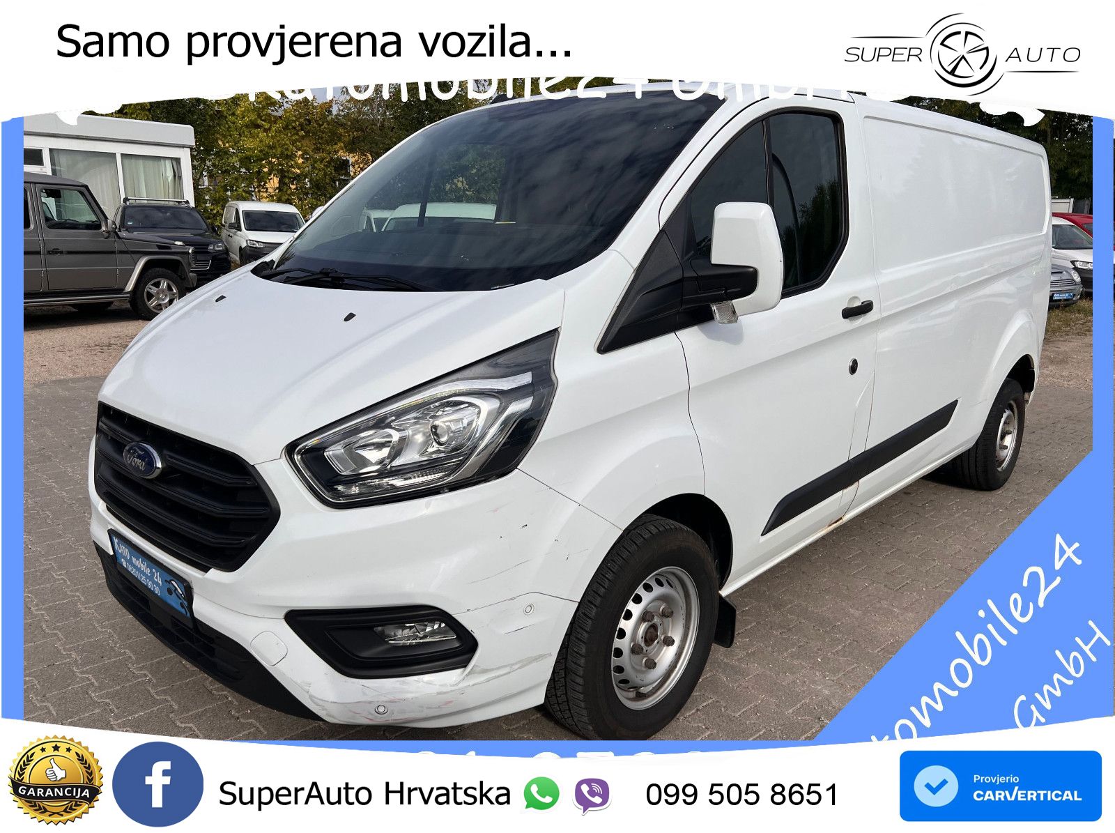 Ford Transit Custom Kasten 300 L2 Trend Kamera 105 KS