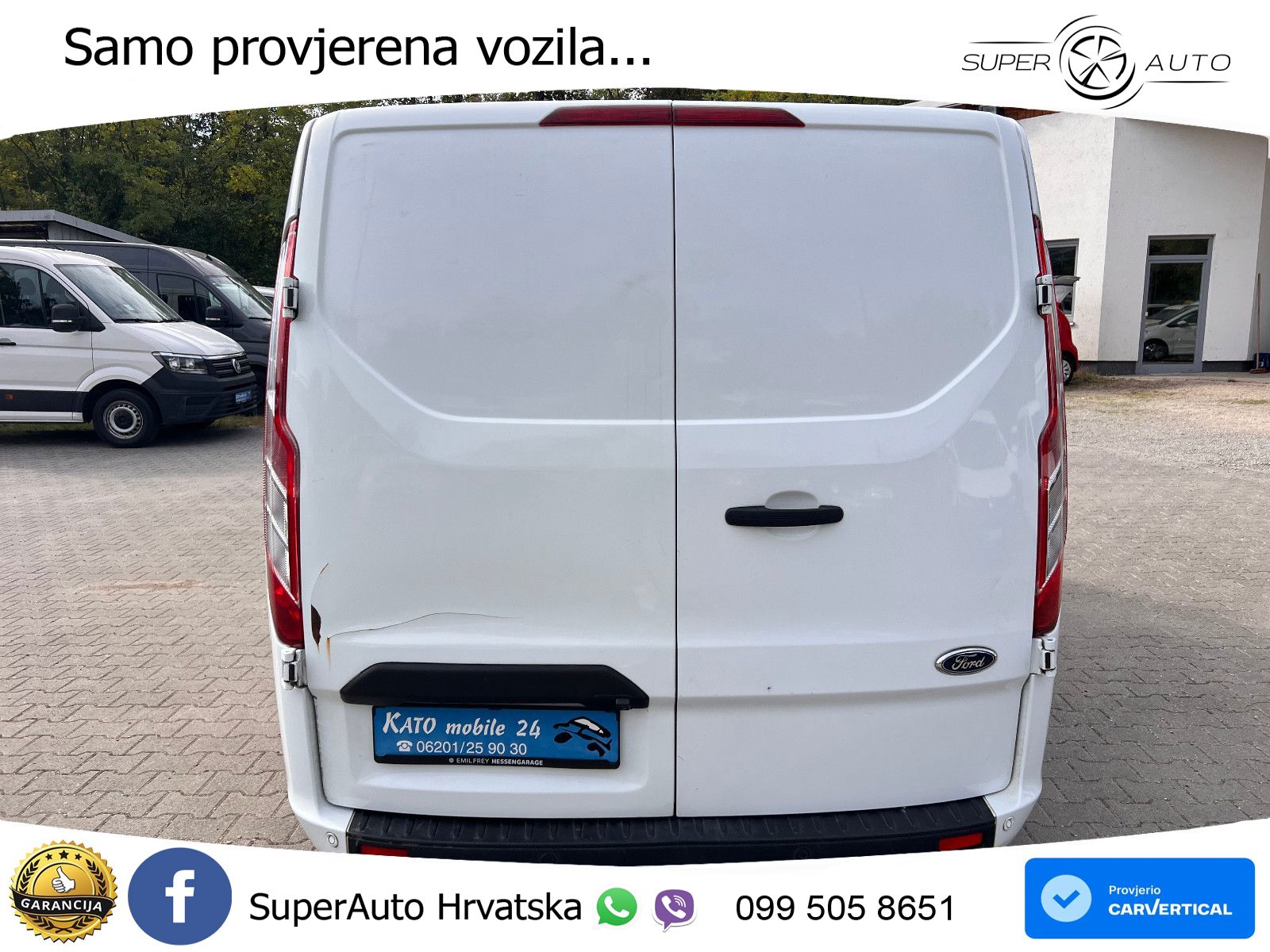 Ford Transit Custom Kasten 300 L2 Trend Kamera 105 KS