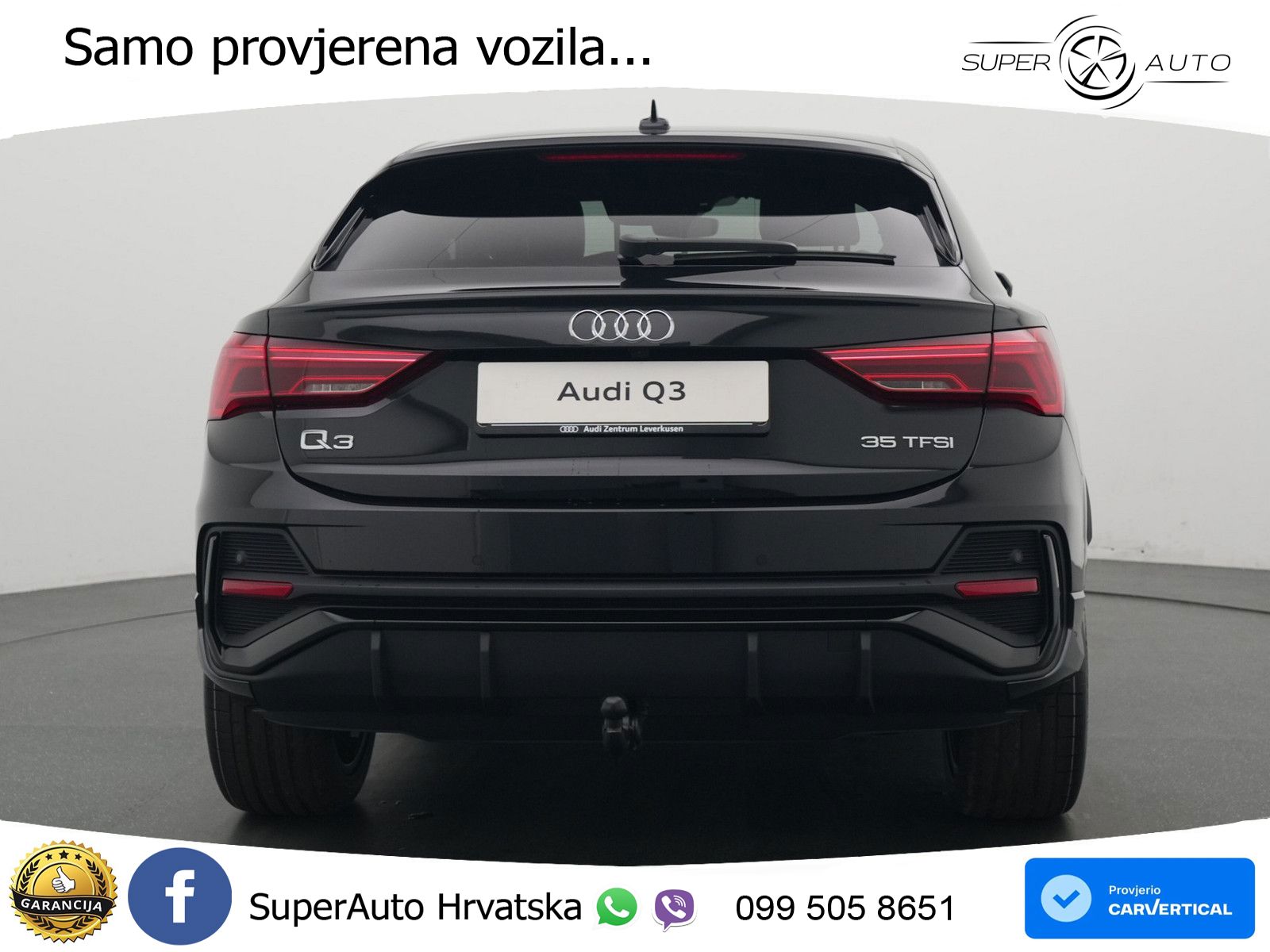 Audi Q3 III Sportback 1.5 TFSI (150 KS) S tronic S line LED+GR SJED+ACC