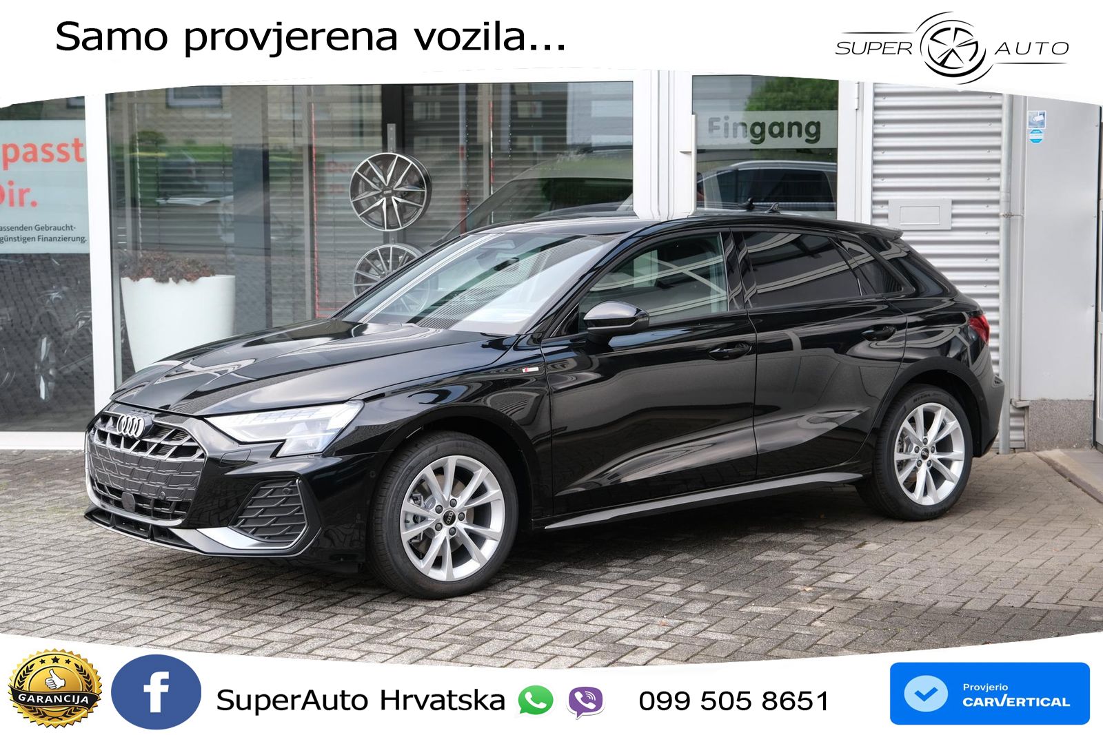 Audi A3 Sportback 40 TFSI (204 KS) quattro S tronic S line LED+GR SJED+ACC