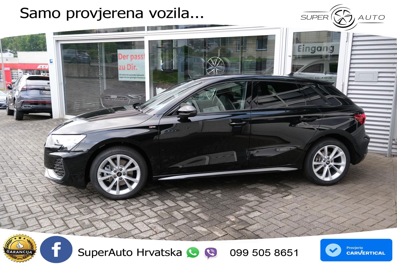 Audi A3 Sportback 40 TFSI (204 KS) quattro S tronic S line LED+GR SJED+ACC