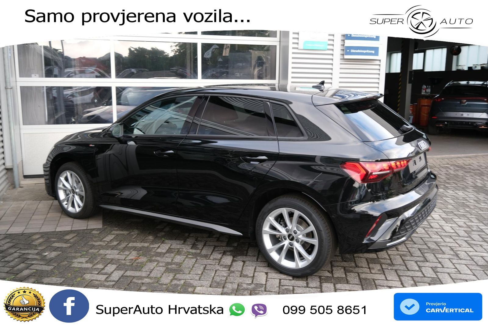 Audi A3 Sportback 40 TFSI (204 KS) quattro S tronic S line LED+GR SJED+ACC