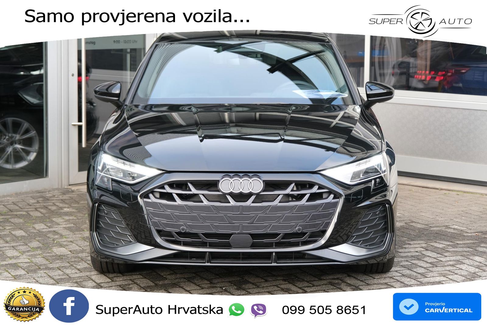 Audi A3 Sportback 40 TFSI (204 KS) quattro S tronic S line LED+GR SJED+ACC