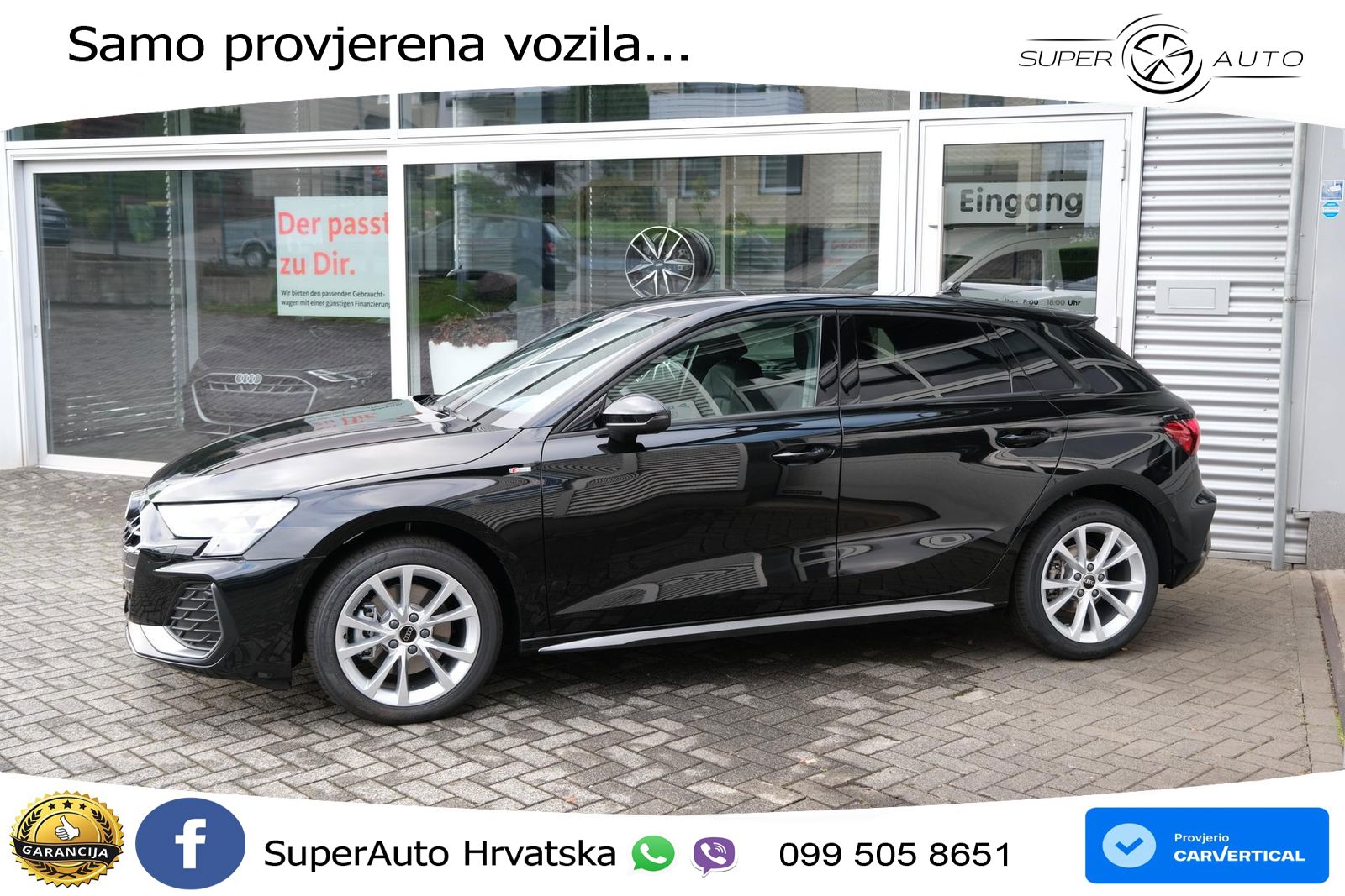 Audi A3 Sportback 40 TFSI (204 KS) quattro S tronic S line LED+GR SJED+ACC