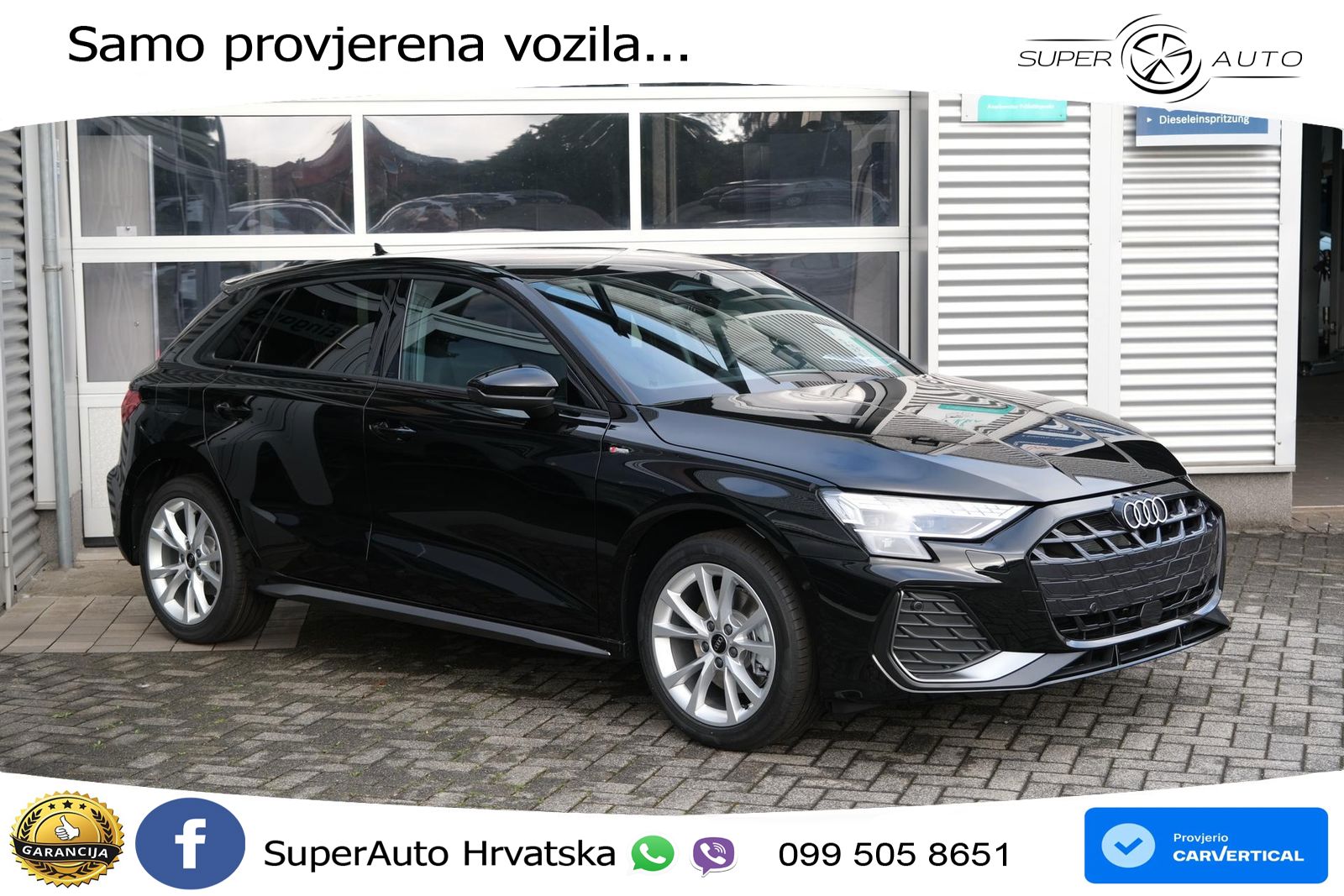 Audi A3 Sportback 40 TFSI (204 KS) quattro S tronic S line LED+GR SJED+ACC