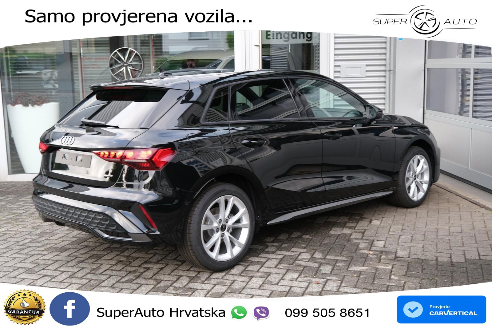 Audi A3 Sportback 40 TFSI (204 KS) quattro S tronic S line LED+GR SJED+ACC