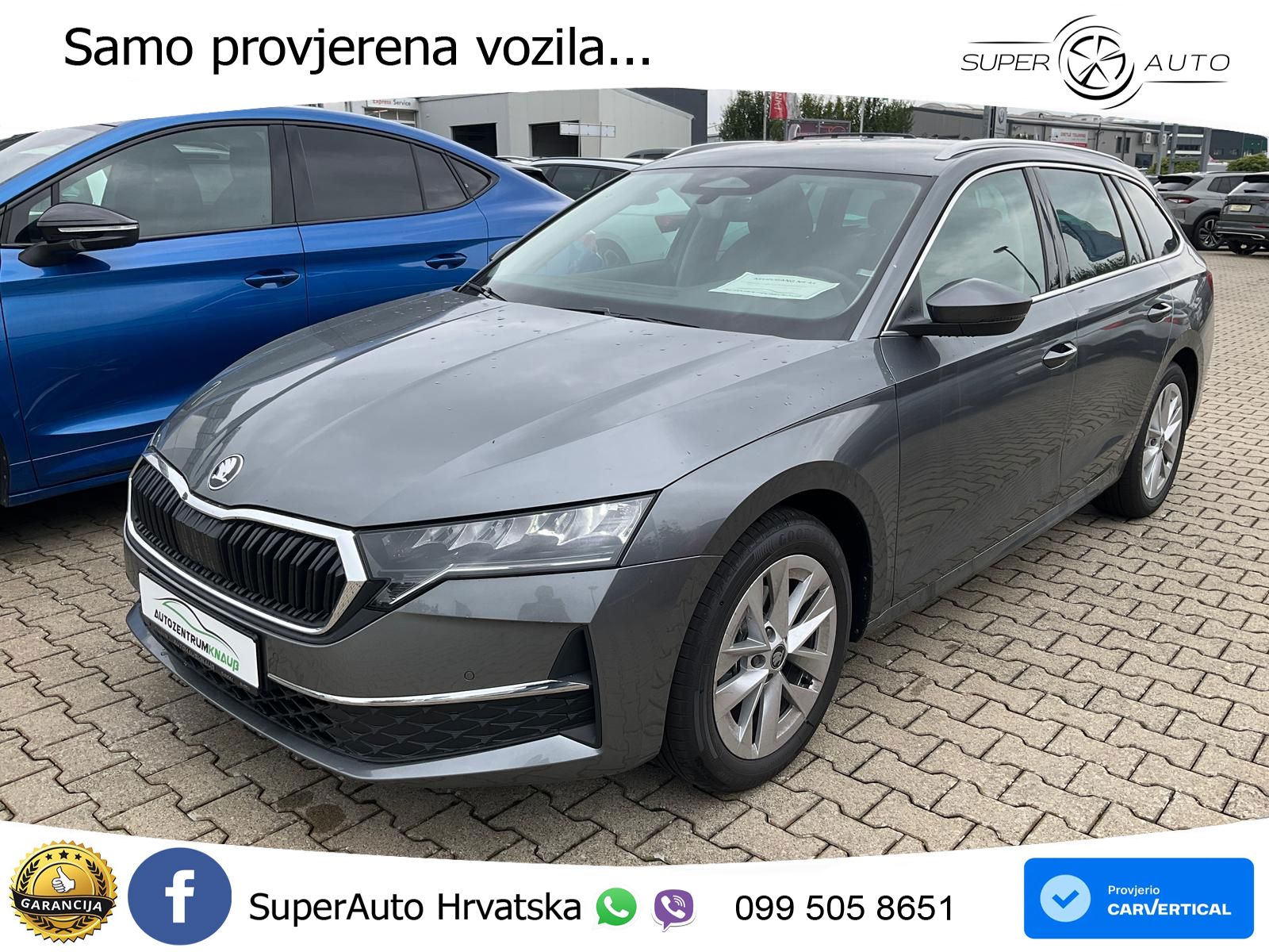 Škoda Octavia Combi 1.5 TSI (150 KS) DSG LED+GR SJED+ACC