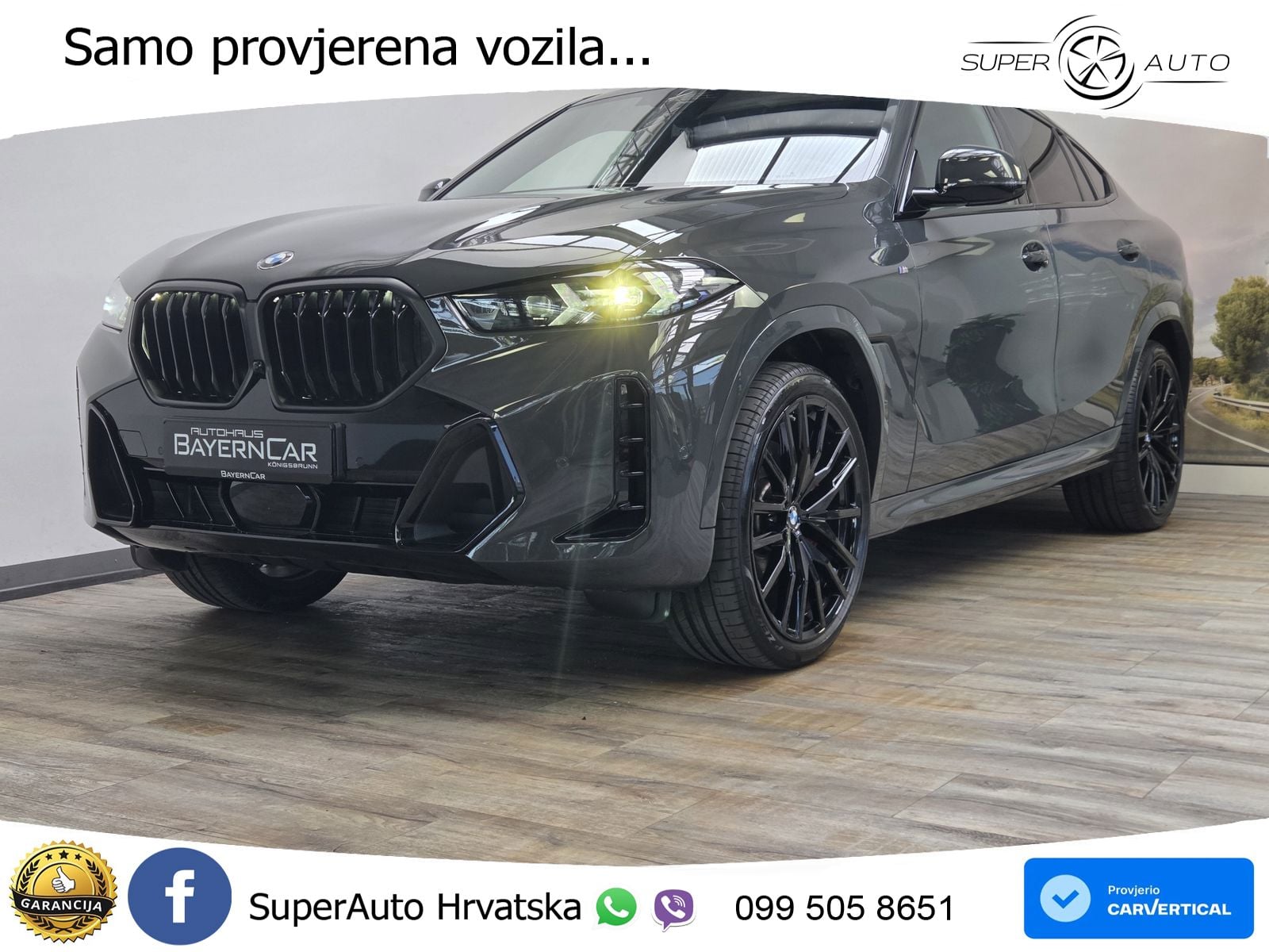 BMW X6 40d (352 KS) xDrive Steptronic M Sport LED+GR SJED+ACC