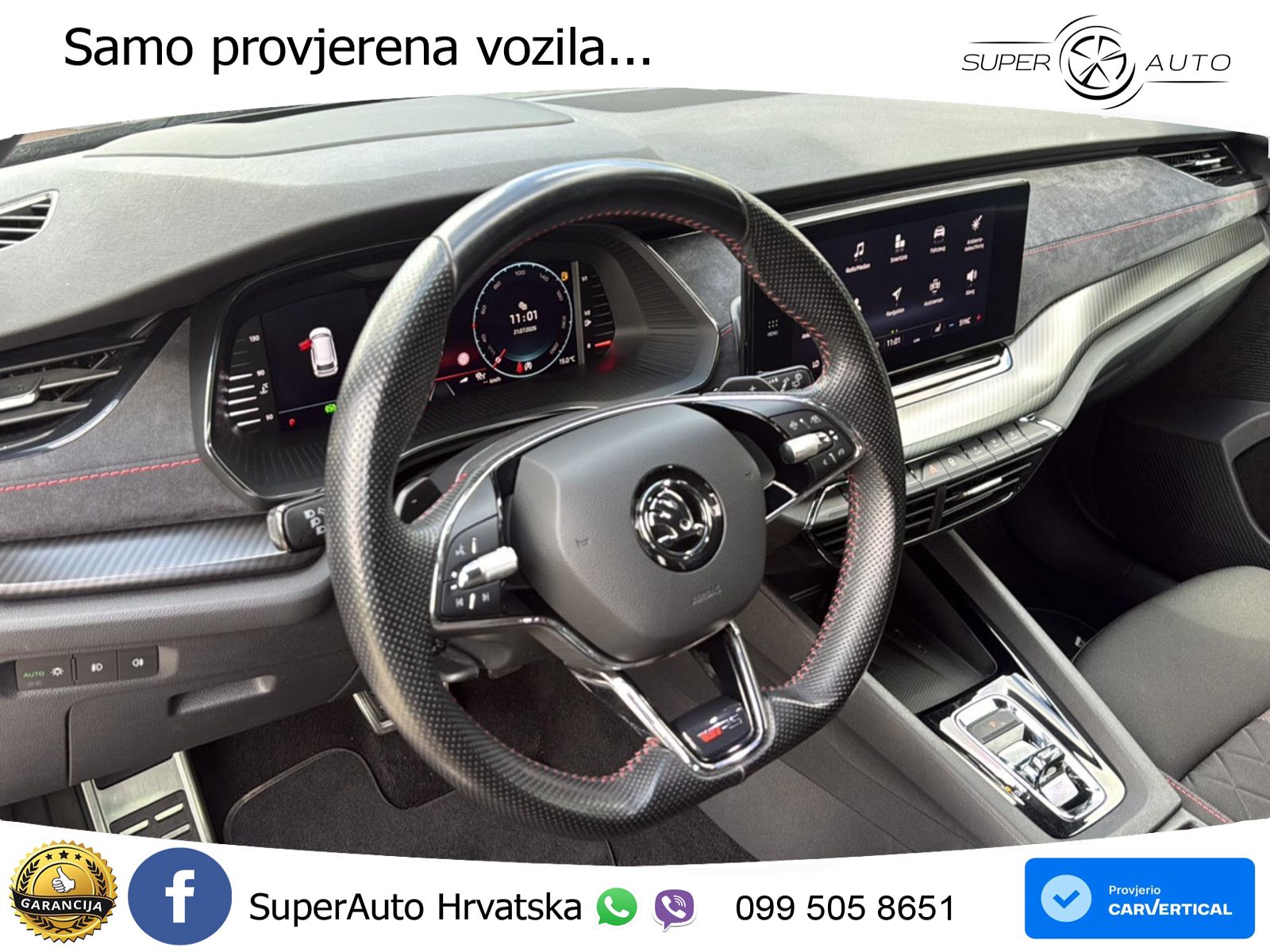 Škoda Octavia Combi RS 2.0 TSI (245 KS) DSG LED+GR SJED+ACC