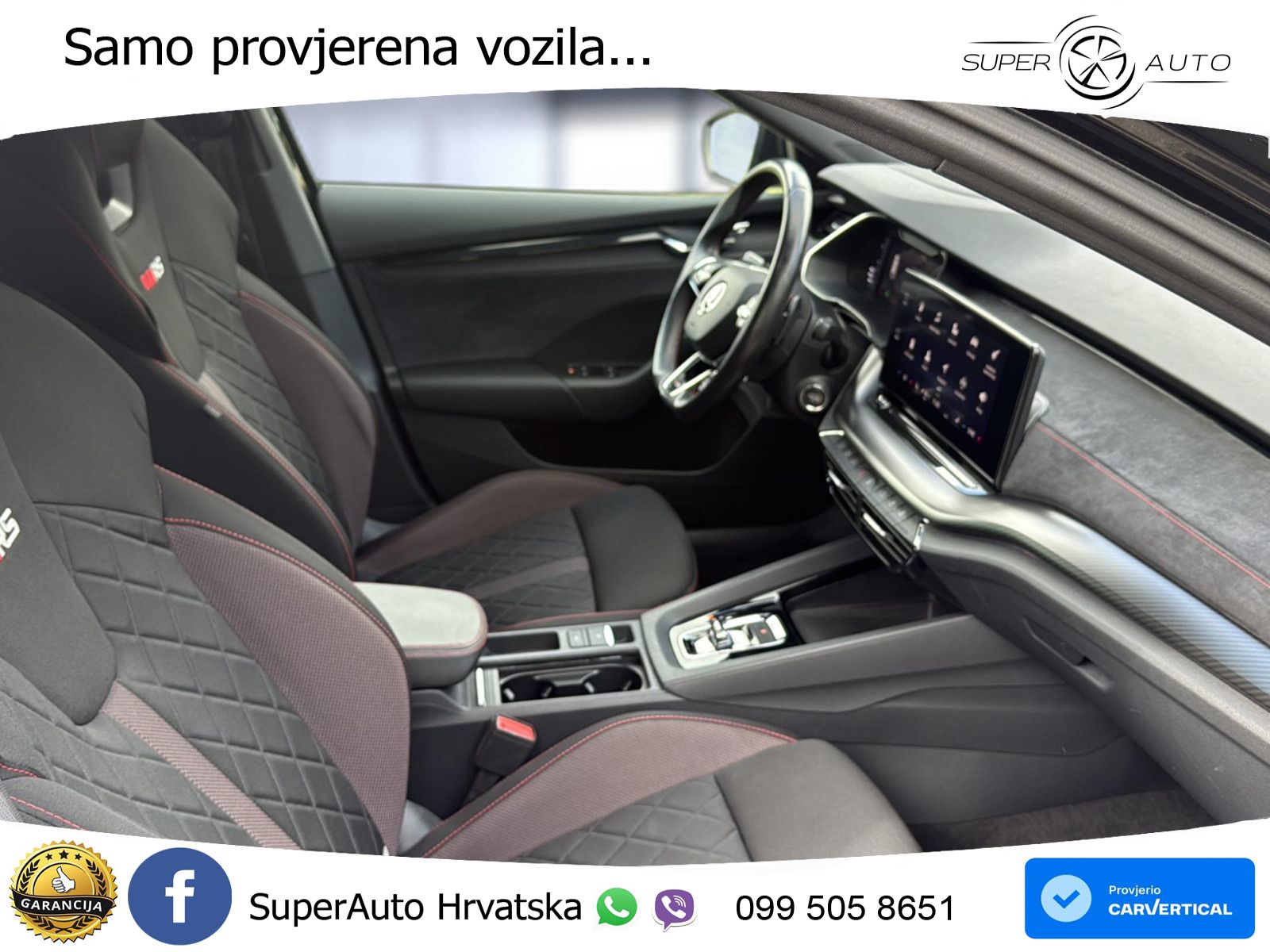 Škoda Octavia Combi RS 2.0 TSI (245 KS) DSG LED+GR SJED+ACC
