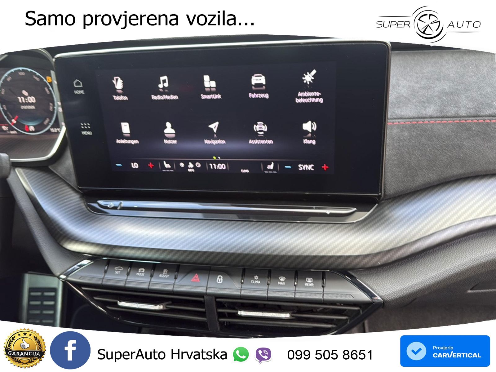 Škoda Octavia Combi RS 2.0 TSI (245 KS) DSG LED+GR SJED+ACC
