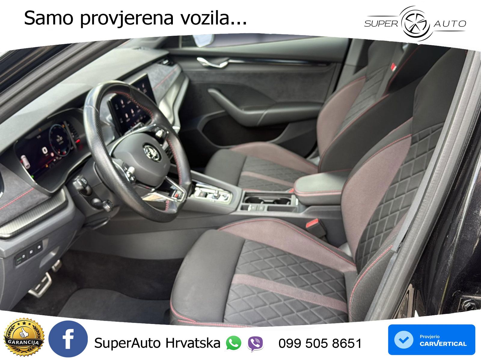 Škoda Octavia Combi RS 2.0 TSI (245 KS) DSG LED+GR SJED+ACC
