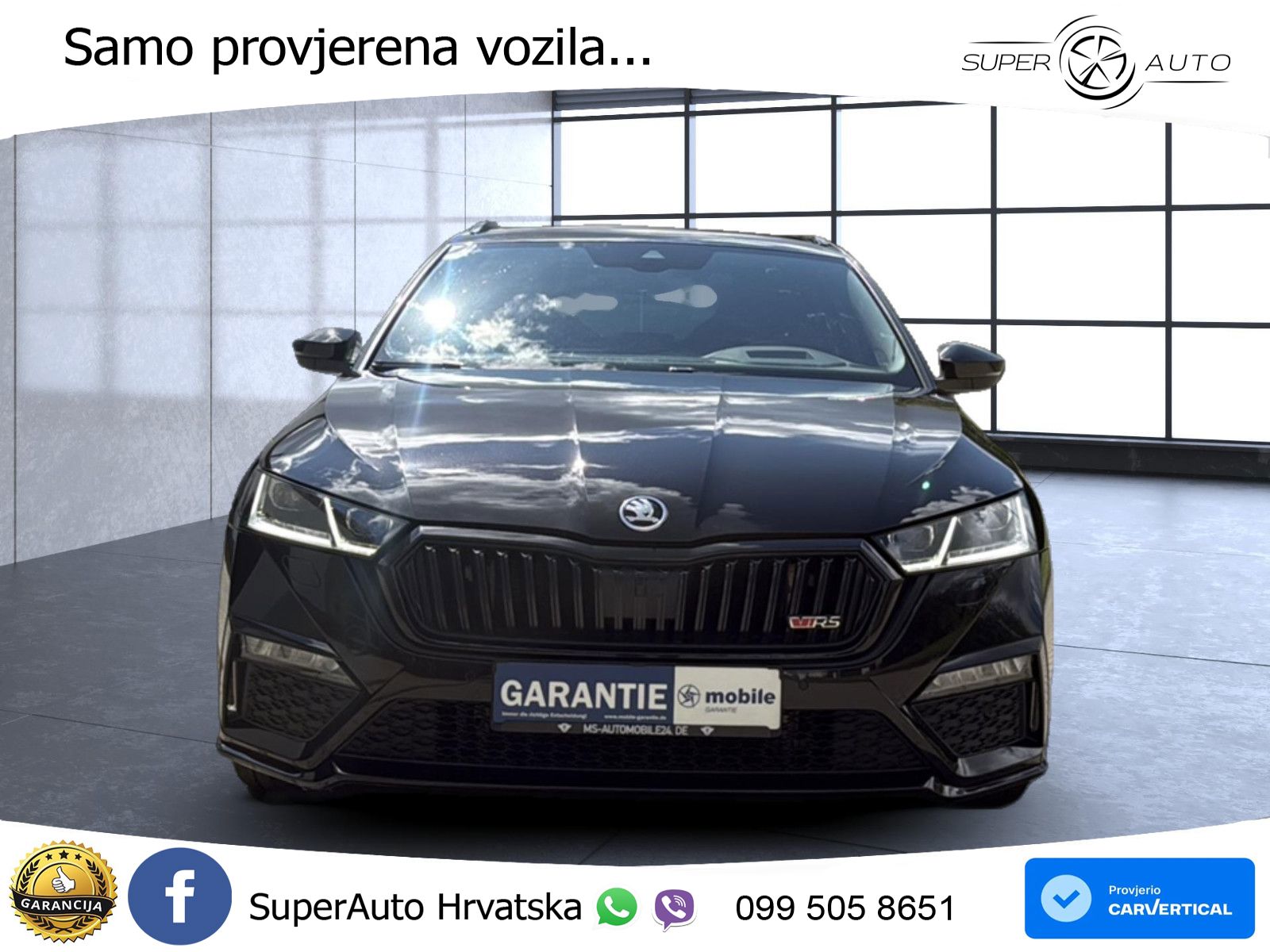 Škoda Octavia Combi RS 2.0 TSI (245 KS) DSG LED+GR SJED+ACC