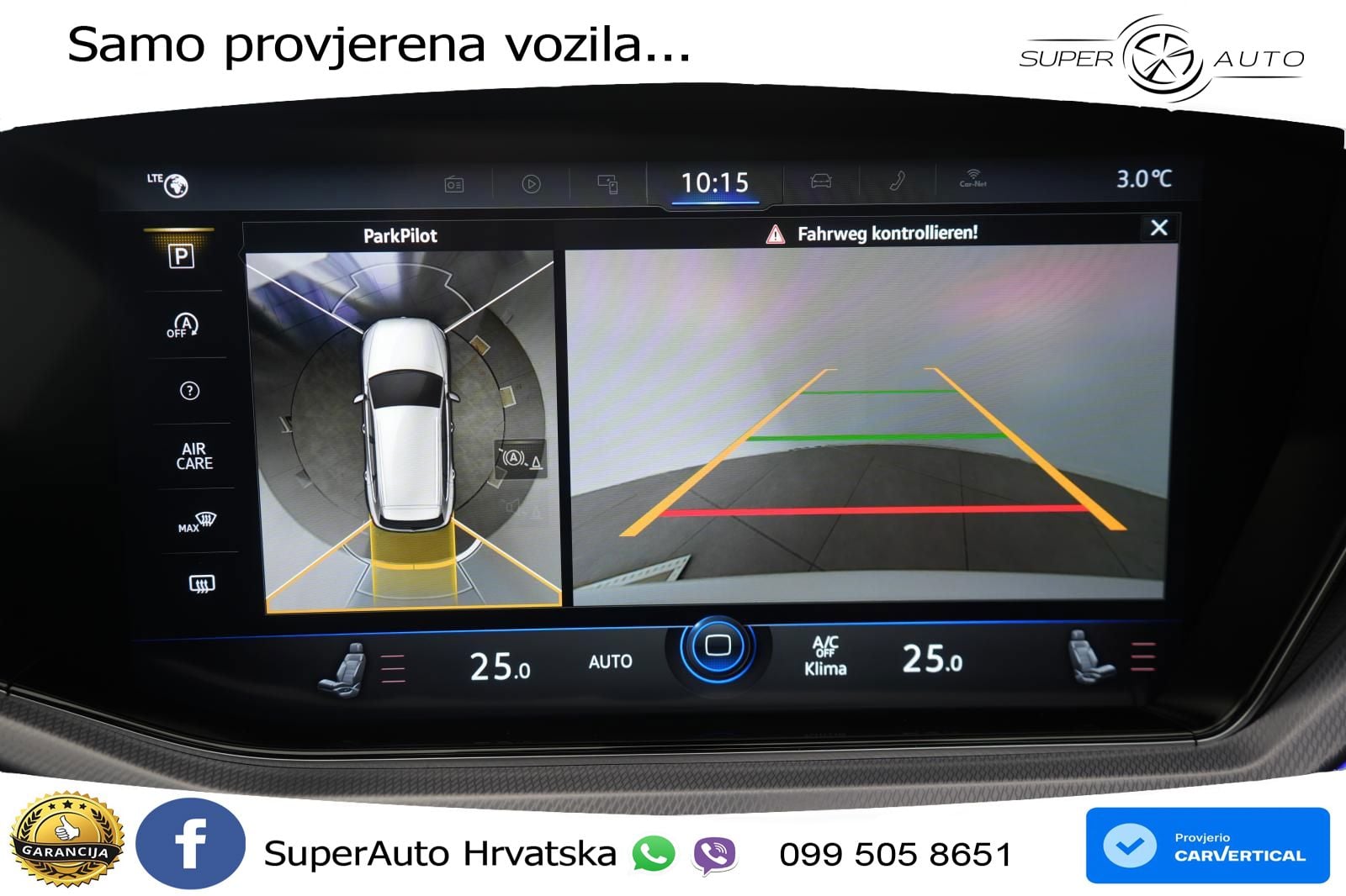 Volkswagen Touareg 3.0 V6 TDI (286 KS) 4MOTION Tiptronic R-Line ZRAČNI+ACC+GR SJED+KAM+PANO