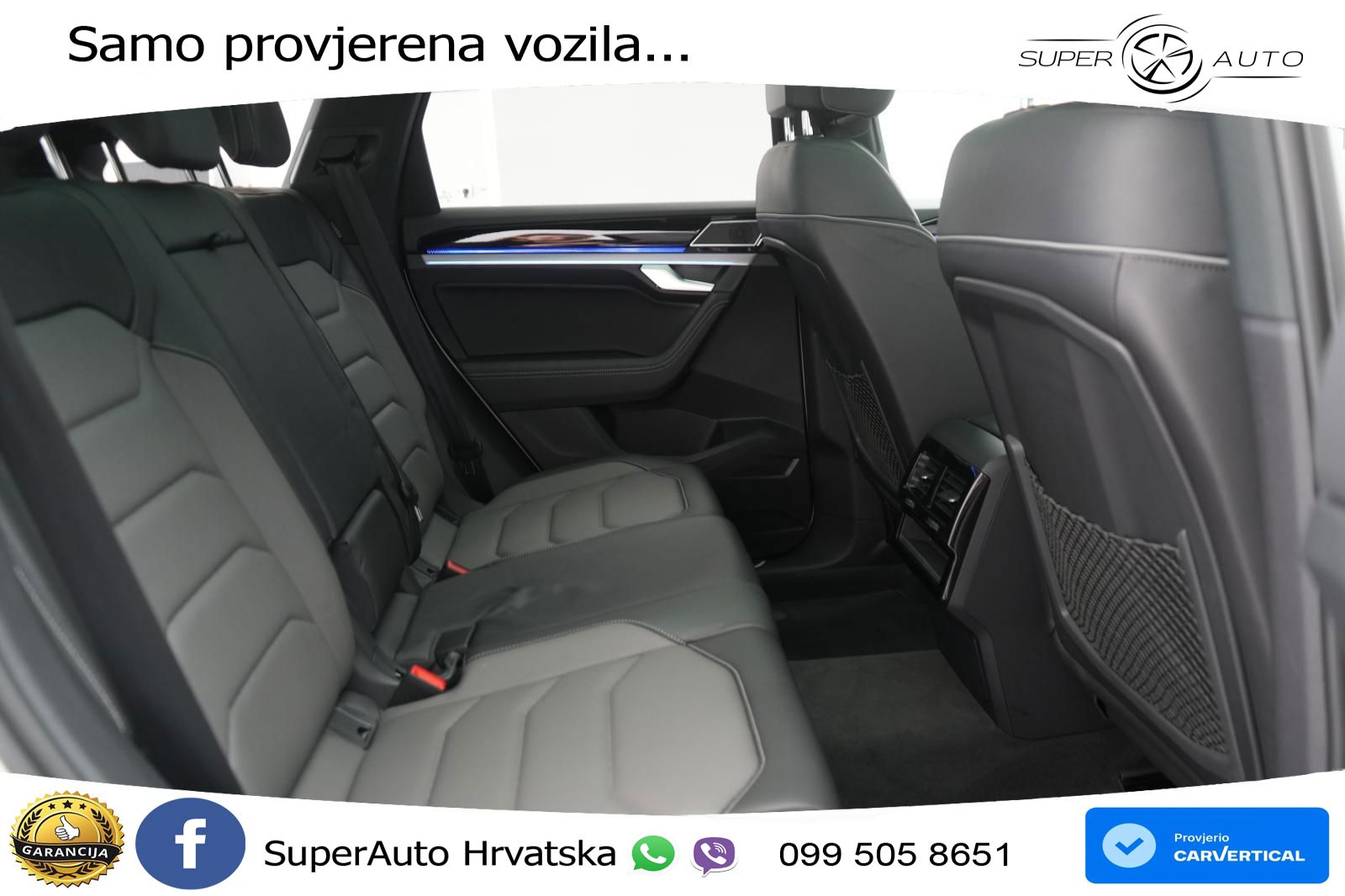 Volkswagen Touareg 3.0 V6 TDI (286 KS) 4MOTION Tiptronic R-Line ZRAČNI+ACC+GR SJED+KAM+PANO