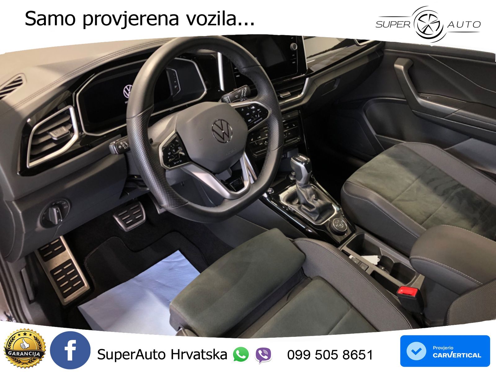 Volkswagen T-Roc 2.0 TSI (190 KS) 4M DSG R-Line LED+GR SJED+ACC