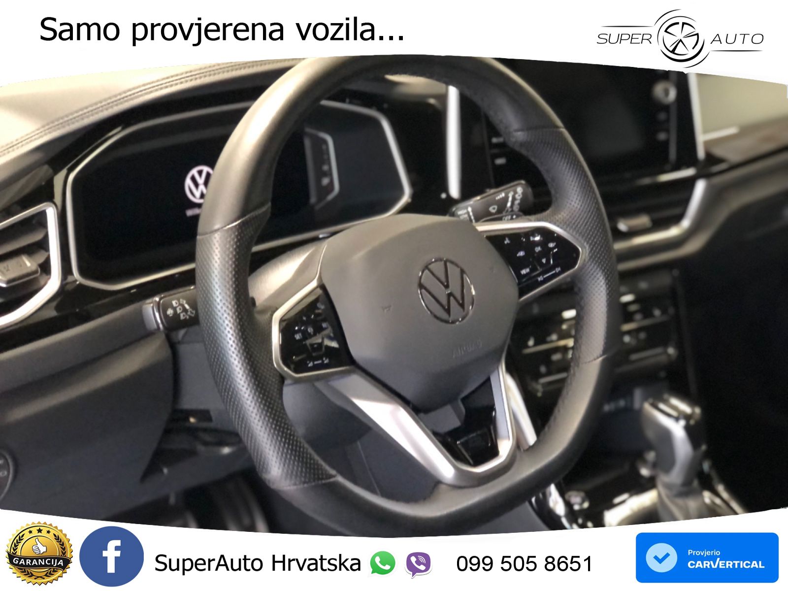 Volkswagen T-Roc 2.0 TSI (190 KS) 4M DSG R-Line LED+GR SJED+ACC