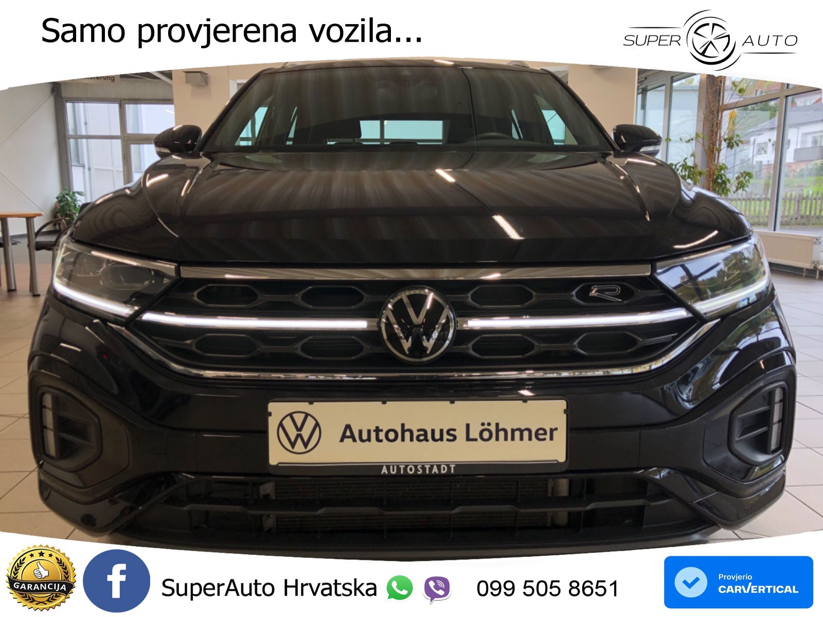 Volkswagen T-Roc 2.0 TSI (190 KS) 4M DSG R-Line LED+GR SJED+ACC