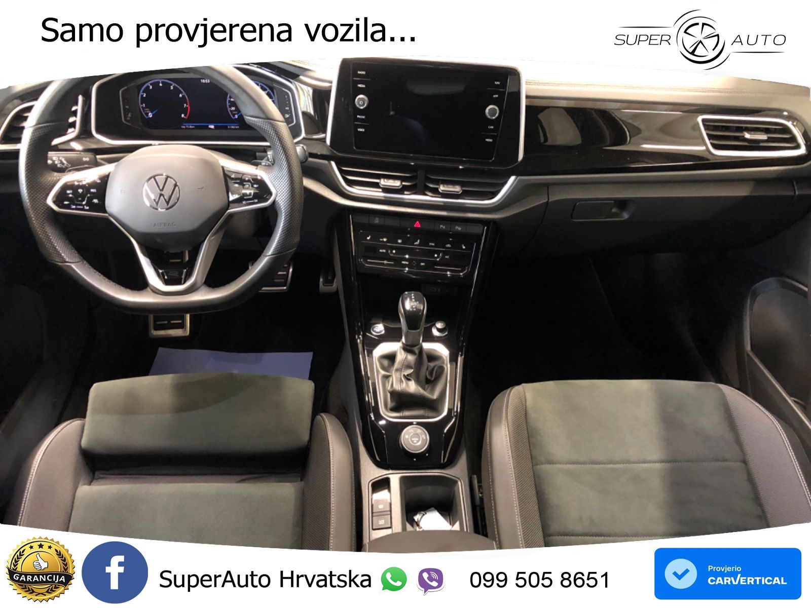 Volkswagen T-Roc 2.0 TSI (190 KS) 4M DSG R-Line LED+GR SJED+ACC