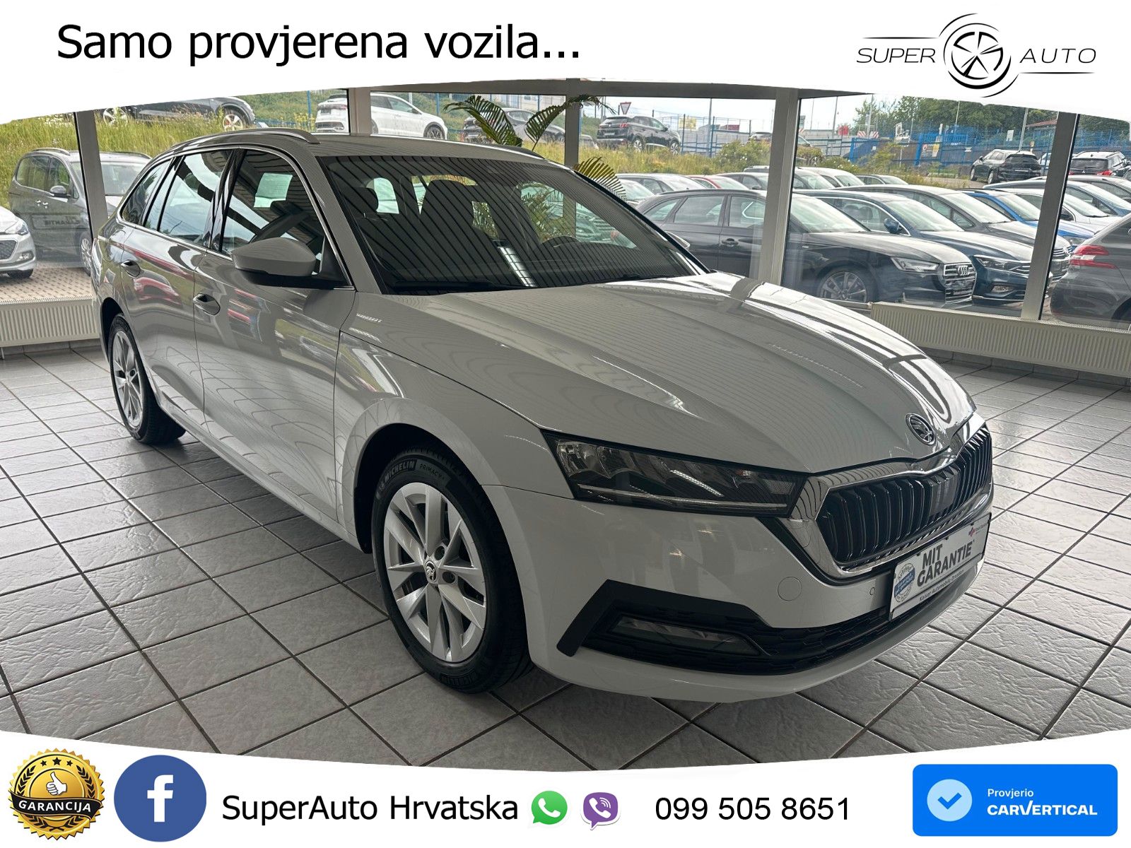 Škoda Octavia Combi 2.0 TDI (150 KS) DSG LED+GR SJED+ACC