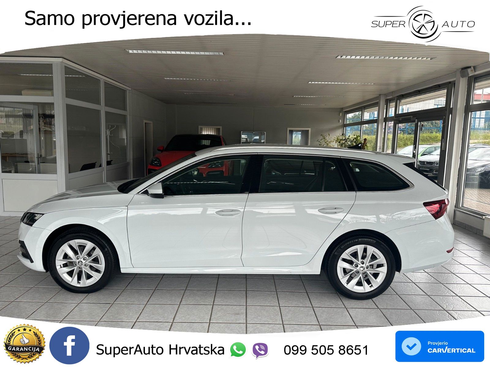 Škoda Octavia Combi 2.0 TDI (150 KS) DSG LED+GR SJED+ACC