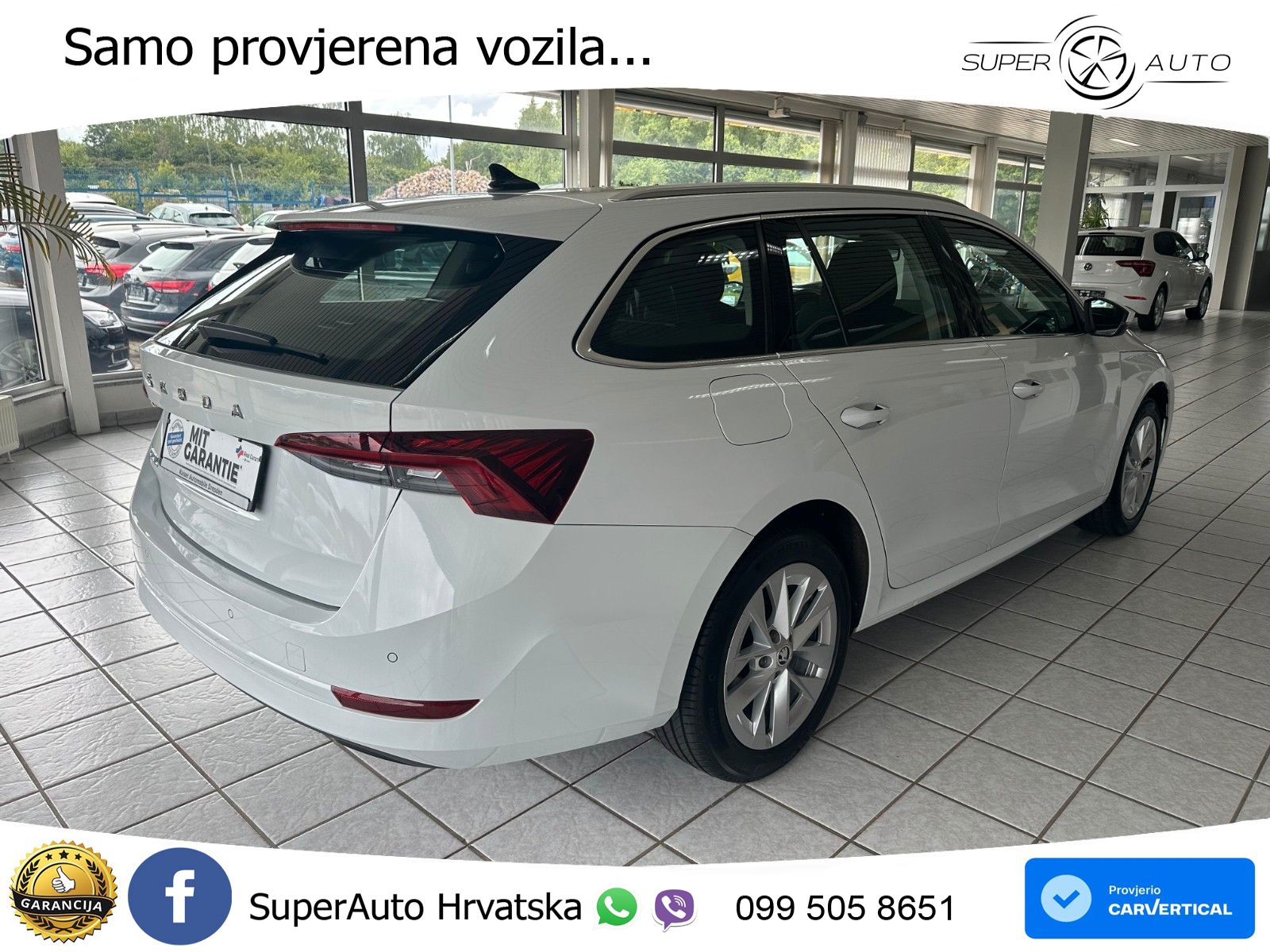 Škoda Octavia Combi 2.0 TDI (150 KS) DSG LED+GR SJED+ACC