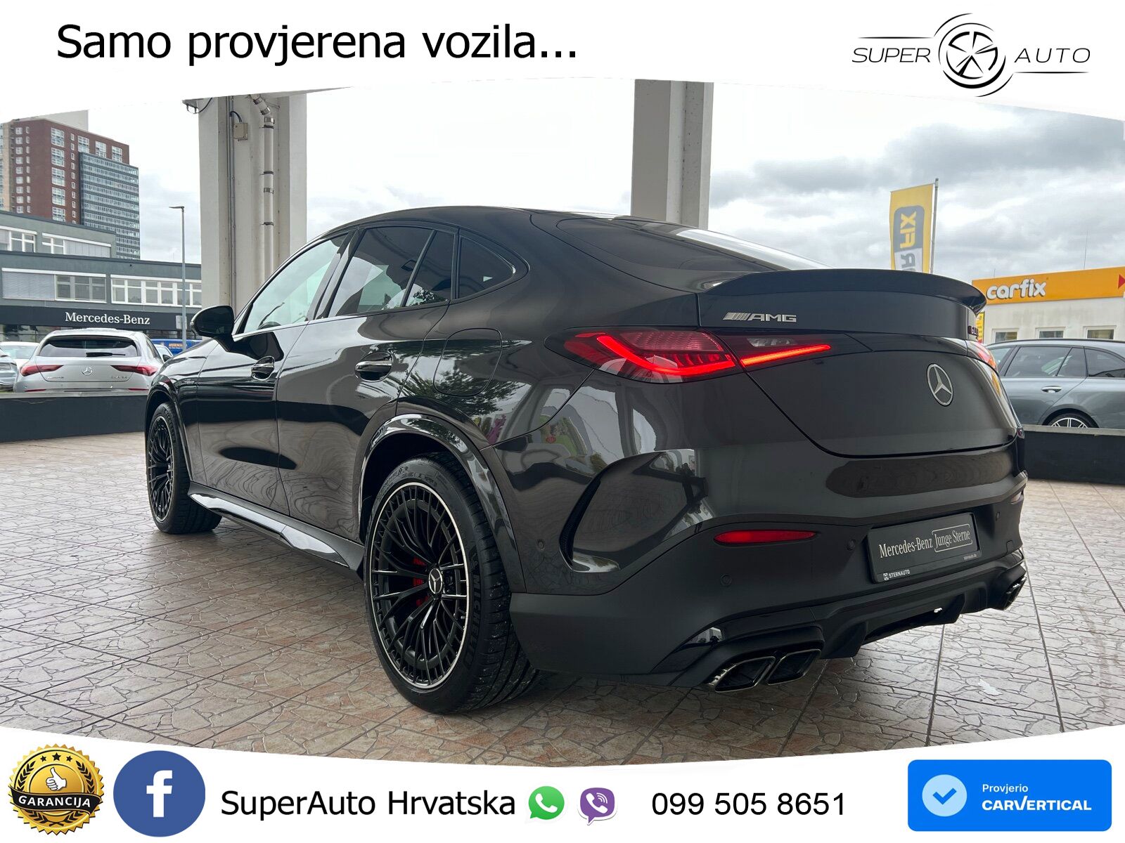 Mercedes AMG GLC 63 S E PERFORMANCE (680 KS) 4MATIC+ AMG SPEEDSHIFT MCT 9G ACC+HEAD+4xGR SJED+360+PANO