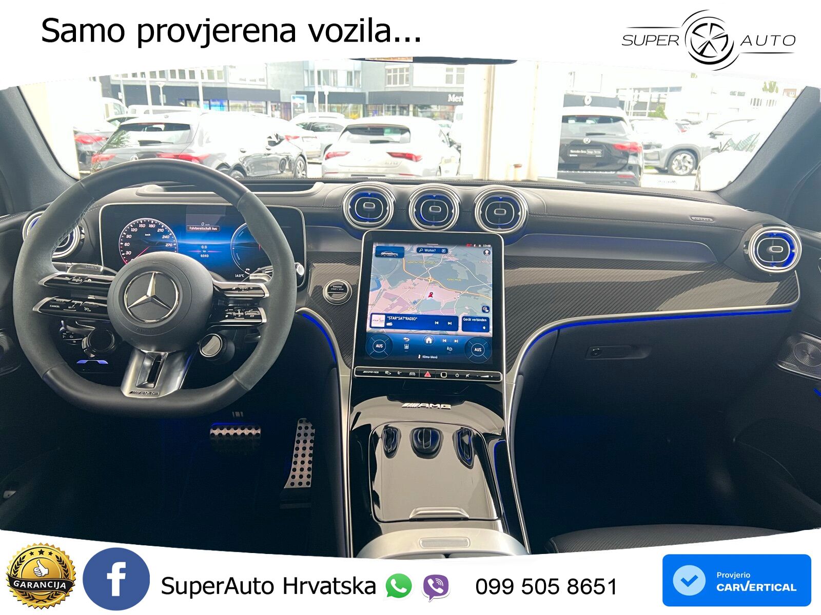 Mercedes AMG GLC 63 S E PERFORMANCE (680 KS) 4MATIC+ AMG SPEEDSHIFT MCT 9G ACC+HEAD+4xGR SJED+360+PANO