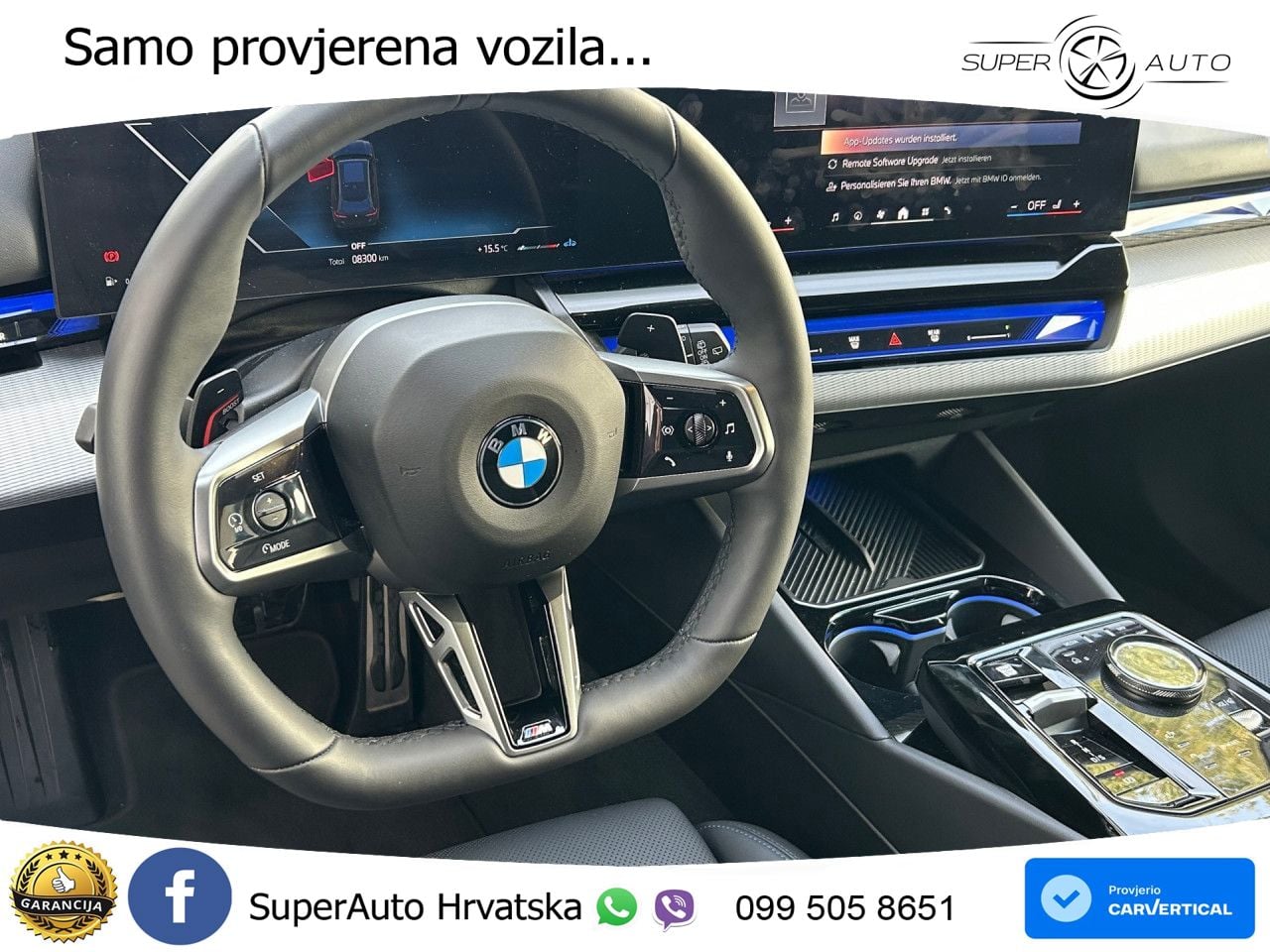 BMW 520d Touring (197 KS) xDrive Steptronic M Sport LED+GR SJED+ACC