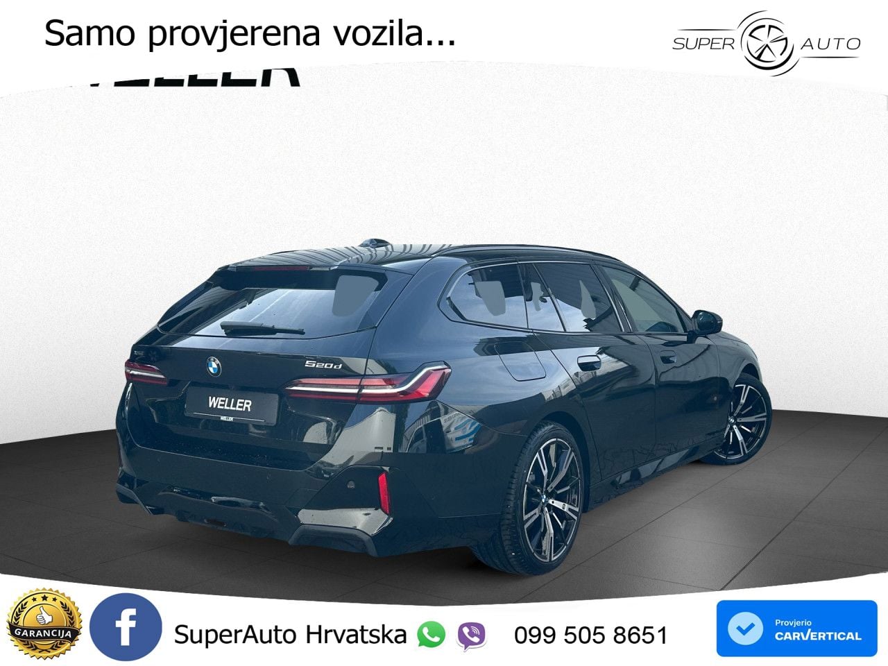 BMW 520d Touring (197 KS) xDrive Steptronic M Sport LED+GR SJED+ACC