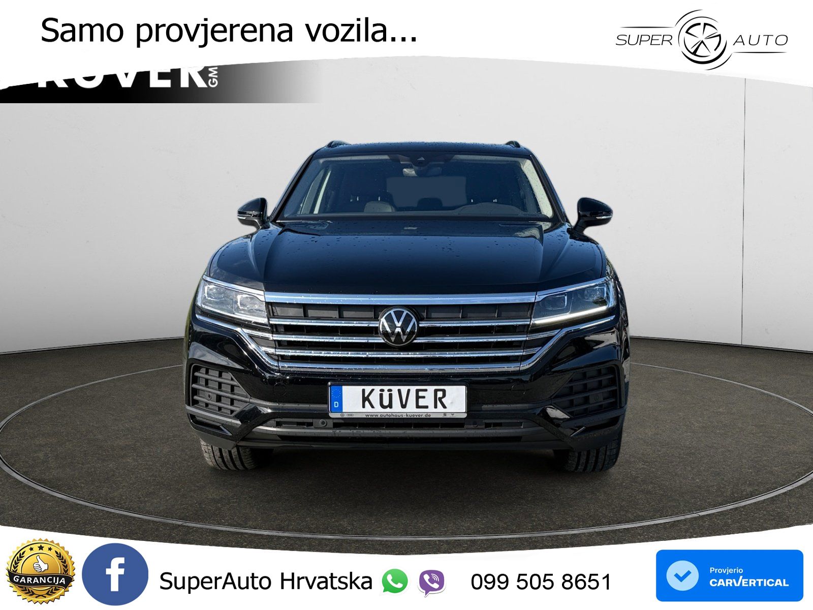 Volkswagen Touareg 3.0 V6 TDI (286 KS) 4MOTION Tiptronic ZRAČNI+ACC+GR SJED+KAM+PANO