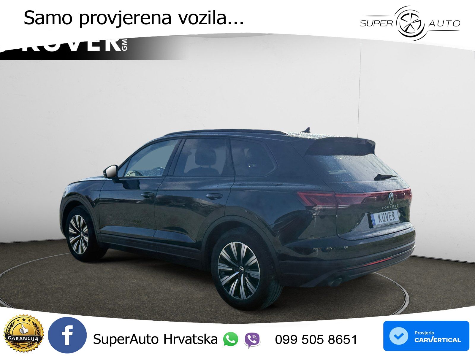 Volkswagen Touareg 3.0 V6 TDI (286 KS) 4MOTION Tiptronic ZRAČNI+ACC+GR SJED+KAM+PANO