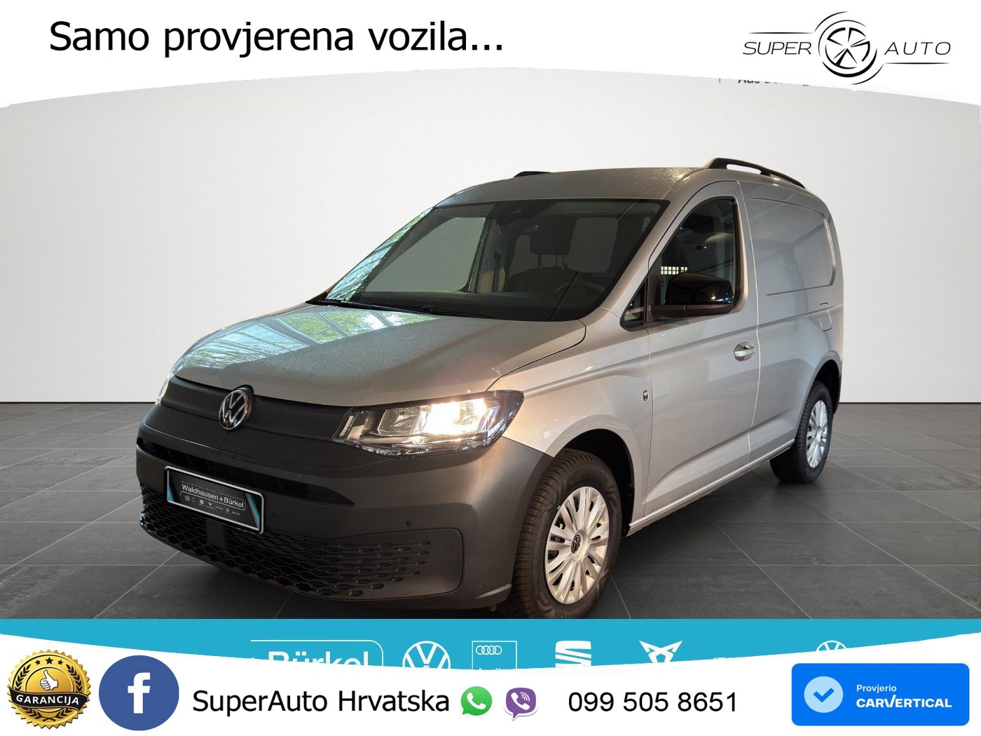 Volkswagen Caddy 2.0 TDI Cargo AHK|R-Kam.|SHZ|Virtual|PDC 102 KS