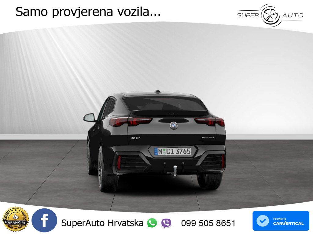 BMW X2 sDrive20d Steptronic M Sport LED+GR SJED+ACC