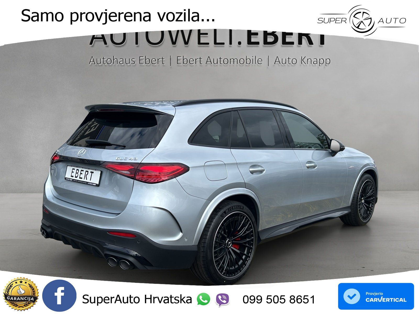 Mercedes AMG GLC 43 (421 KS) 4MATIC AMG SPEEDSHIFT MCT 9G LED+GR SJED+ACC