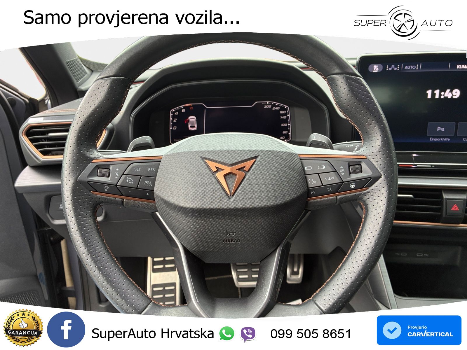 Cupra Formentor 1.4 TSI (245 KS) e-Hybrid DSG VZ LED+GR SJED+ACC