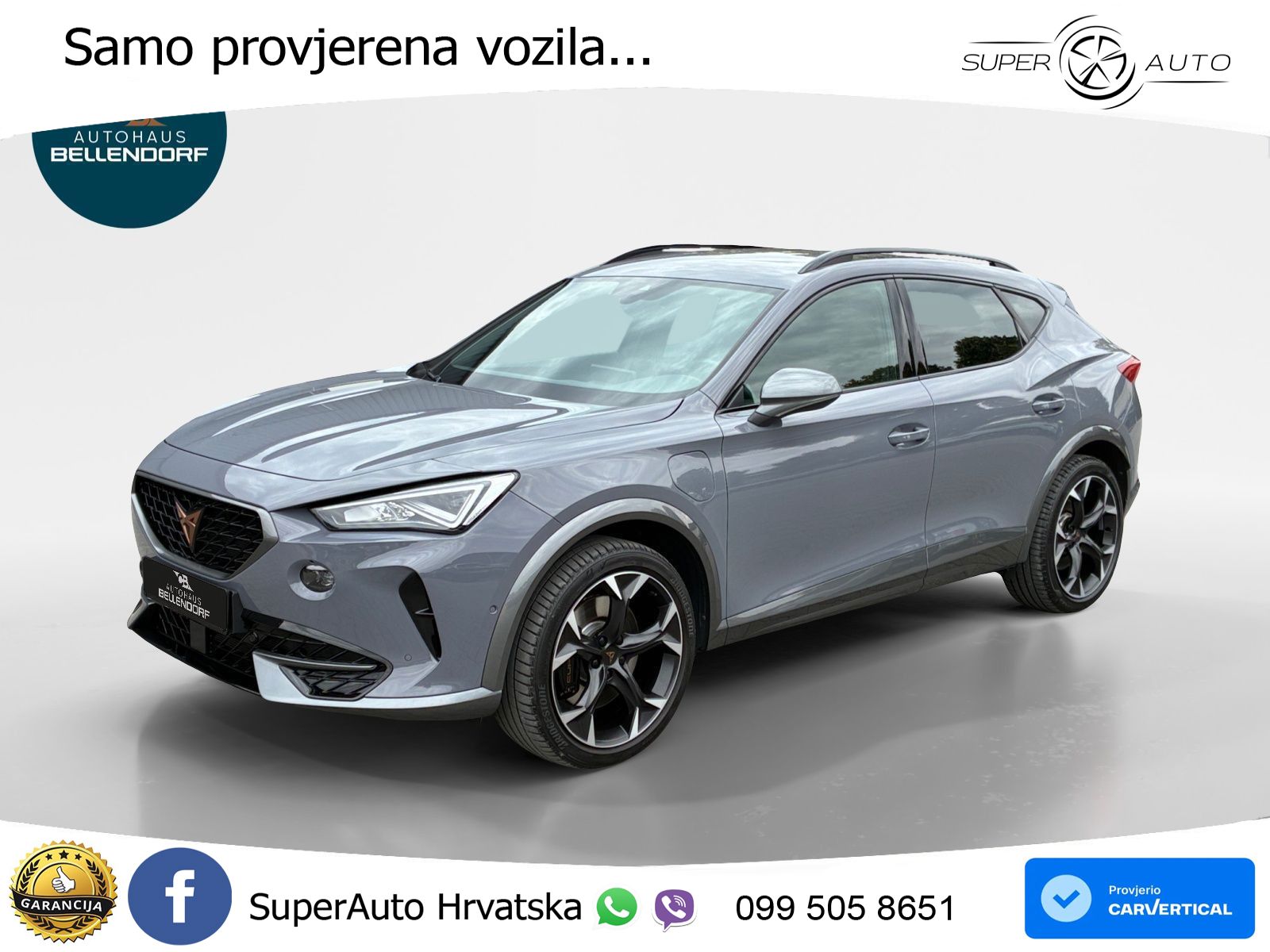 Cupra Formentor 1.4 TSI (245 KS) e-Hybrid DSG VZ LED+GR SJED+ACC
