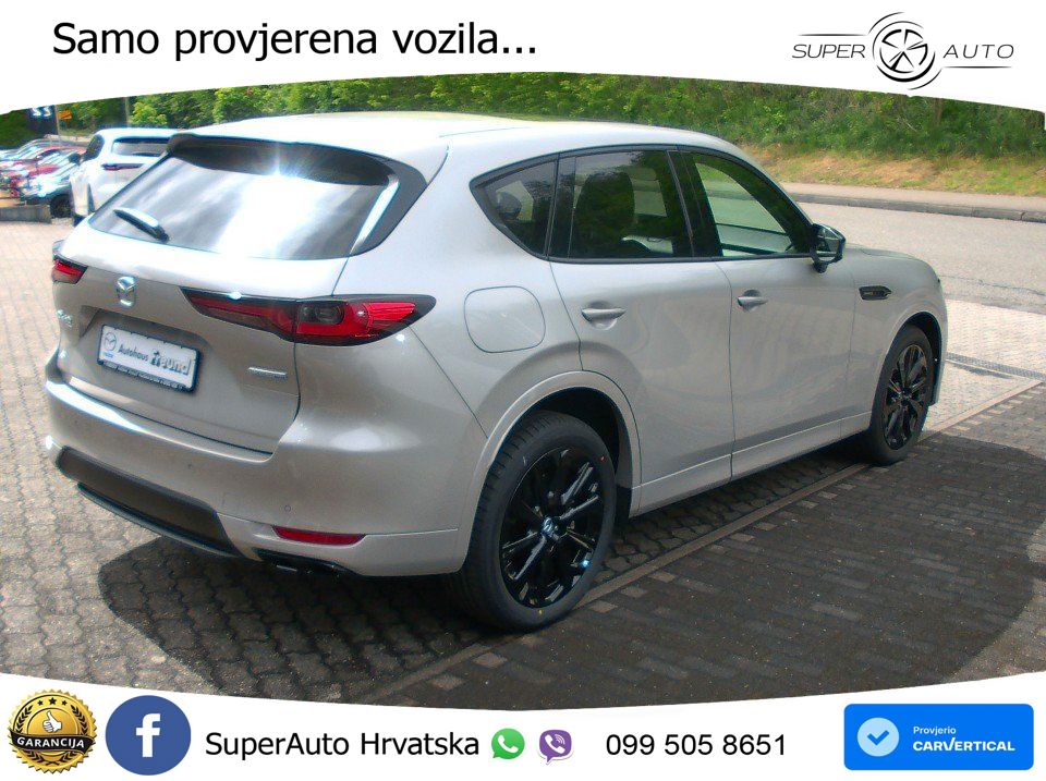 Mazda CX-60 3.3 e-Skyactiv D (254 KS) AWD Automatic MATRIX+GR SJED+KAM